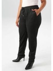 Aniston Spodnie w kolorze czarnym rozmiar: 54. Czarne spodnie materiałowe Aniston, bez wzorów, z materiału. Za 110.81 zł.