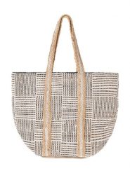 BLE Shopper bag w kolorze kremowym - 40 x 31 cm rozmiar: onesize. Brązowe shopper bag BLE, bez wzorów, z materiału, na ramię, bez dodatków. Za 85.19 zł.
