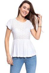 DAMSKA BLUZKA MUSTANG Alice C Crochet 1009484 2045. Bluzki Mustang, s, bez wzorów, bez kołnierzyka, bez ramiączek. W wyprzedaży za 39.99 zł.