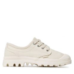 Trampki Palladium. Brązowe trampki Palladium, bez wzorów, bez zapięcia. Za 269.99 zł.