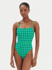 Seafolly Strój kąpielowy Sorrento 11201-277 Zielony. Zielone stroje jednoczęściowe Seafolly, bez wzorów, z syntetyku. Za 769.99 zł.