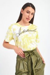 T-shirt Actitude TWINSET. T-shirty Twinset Milano, xs, bez wzorów, bez kołnierzyka, bez ramiączek. W wyprzedaży za 161.37 zł.