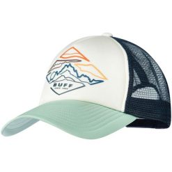 Czapka z daszkiem Trucker Luster Flint. Białe czapki z daszkiem Buff, bez wzorów, klasyczne. Za 101.99 zł.