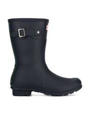 Hunter Kalosze HFRW0006242 Granatowy. Niebieskie kalosze Hunter, bez wzorów, z kauczuku, bez zapięcia. Za 399.99 zł.