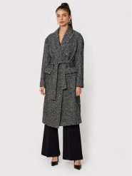 Pinko Płaszcz przejściowy Camille 1G18CN A03H Szary Regular Fit. Szare płaszcze Pinko, bez wzorów, z syntetyku, bez kaptura. Za 3,239.00 zł.