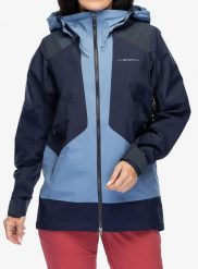 Kurtka GORE-TEX damska La Sportiva Supercouloir GTX Pro Jkt. Niebieskie kurtki La Sportiva, na zimę, l, bez wzorów, z gore-texu, bez kaptura. Za 2,243.99 zł.