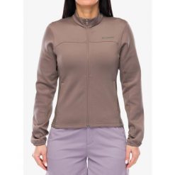 Bluza rozpinana damska Columbia Sloan Crest Spacer Fleece FZ. Brązowe bluzy bez kaptura Columbia, bez wzorów, bez kaptura, trekkingowe. Za 362.99 zł.
