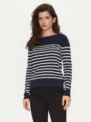 Tommy Hilfiger Sweter WW0WW40099 Granatowy Regular Fit. Niebieskie swetry Tommy Hilfiger, xs, bez wzorów, z syntetyku, bez ramiączek. Za 259.99 zł.