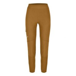 Legginsy damskie Salewa LAVAREDO HEMP pomarańczowe 00-0000028034_7020 r M. Brązowe legginsy Salewa, bez wzorów, z dżerseju. Za 394.98 zł.