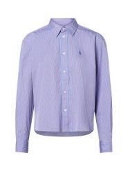 Polo Ralph Lauren Damska bluzka koszulowa Kobiety Bawełna niebieski|czerwony|biały w paski, XL. Białe bluzki Polo Ralph Lauren, xl, bez wzorów, z bawełny, klasyczne, bez kołnierzyka, bez ramiączek. Za 849.95 zł.
