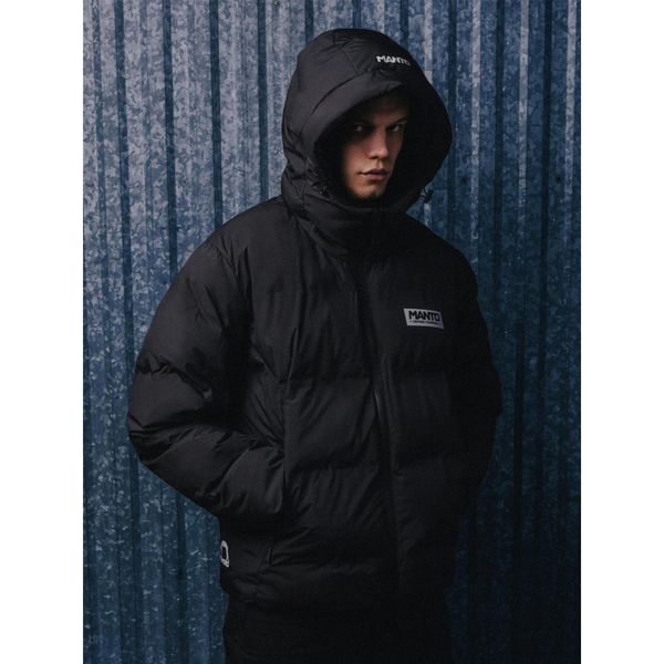 MANTO kurtka DEFEND czarna. Czarne kurtki MANTO, bez wzorów, z poliesteru, sportowe, bez kaptura. Za 429.00 zł.