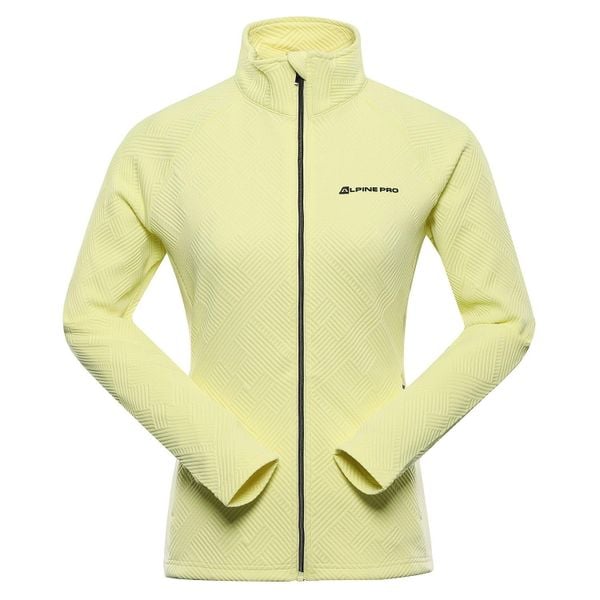 Bluza damska sportowa szybkoschnąca Alpine Pro Dozera 2. Żółte bluzy bez kaptura Alpine Pro, bez wzorów, bez kaptura, narciarskie. W wyprzedaży za 319.00 zł.