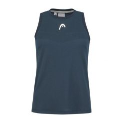 Head Women's Performance Tank Top. Niebieskie topy Head, s, bez wzorów, sportowe, bez kołnierzyka, bez ramiączek. W wyprzedaży za 212.00 zł.