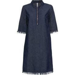 Sukienka dżinsowa z zamkiem bonprix ciemny denim. Sukienki marki Marie Zélie. Za 79.99 zł.
