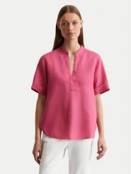 Marc O'Polo Koszula 516 1135 41069 Różowy Regular Fit. Czerwone koszule Marc O'Polo, bez wzorów, ze lnu, bez kołnierzyka, bez ramiączek. Za 339.99 zł.