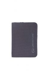 Portfel turystyczny RFiD Card Wallet Recycled. Niebieskie portfele Lifeventure, bez wzorów, z materiału. Za 55.99 zł.