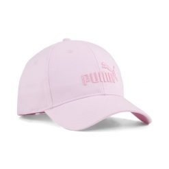 Czapka z daszkiem Essentials Elevated PUMA. Czerwone czapki z daszkiem Puma, bez wzorów, sportowe. Za 89.00 zł.