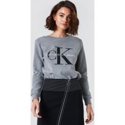 Calvin Klein Bluza Crew Neck True Icon - Grey. Bluzy z polaru Calvin Klein. Za 404.95 zł.