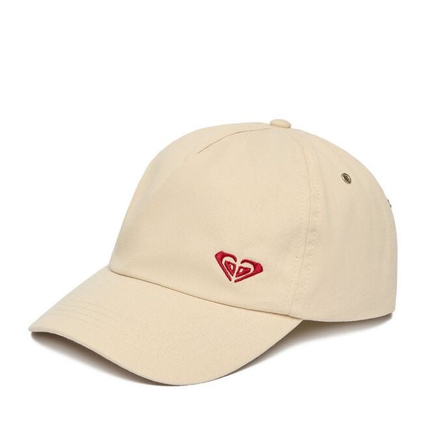 Czapka z daszkiem Roxy. Brązowe czapki z daszkiem Roxy, bez wzorów. Za 49.99 zł.