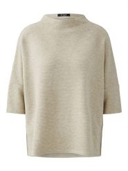 Miss Lagotte Bluza w kolorze beżowym rozmiar: 46. Brązowe bluzy Miss Lagotte, bez wzorów, bez ramiączek, bez kaptura. Za 126.99 zł.