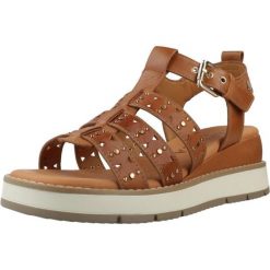 Sandały CARMELA 163252C Brązowy. Brązowe sandały Carmela, bez wzorów, ze skóry, sportowe, bez obcasa, bez zapięcia. Za 317.99 zł.