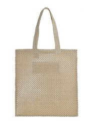 BLE Shopper bag w kolorze beżowym - 45 x 50 cm rozmiar: onesize. Brązowe shopper bag BLE, bez wzorów, z materiału, na ramię, bez dodatków. Za 53.79 zł.