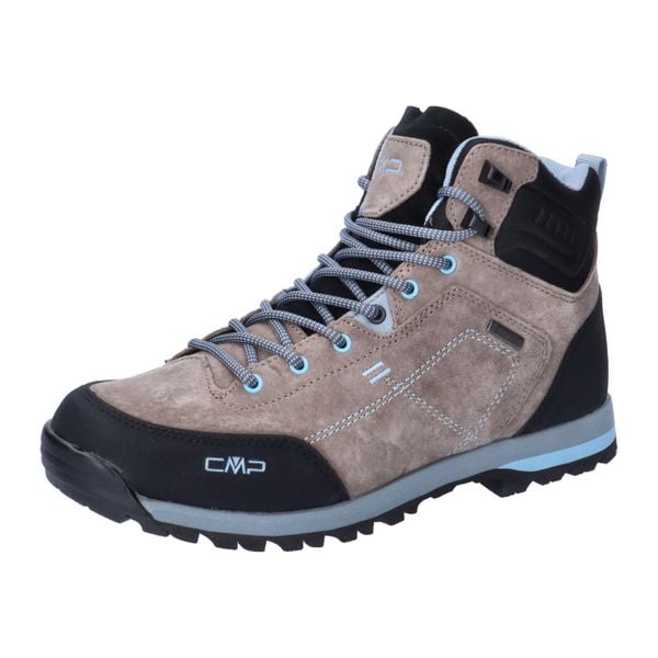 Buty trekkingowe damskie CMP ALCOR MID 2.0. Brązowe buty trekkingowe CMP, bez wzorów, bez zapięcia. W wyprzedaży za 399.99 zł.