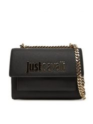 Just Cavalli Torebka 78RA4BB2 ZS766 Czarny. Czarne kopertówki Just Cavalli, bez wzorów, ze skóry, wizytowe, bez dodatków. Za 619.99 zł.