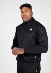 Tennessee Kurtka dresowa - Czarny. Czarne kurtki GORILLA WEAR, s, bez wzorów, z dresówki, bez kaptura. Za 285.00 zł.