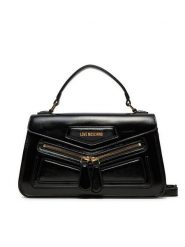 LOVE MOSCHINO Torebka JC4355PP0LK1000A Czarny. Czarne torebki klasyczne Love Moschino, bez wzorów, ze skóry, bez dodatków. Za 1,329.00 zł.
