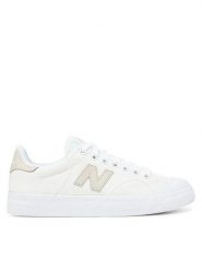 New Balance Trampki BB100CGN Biały. Białe trampki New Balance, bez wzorów, z materiału, bez zapięcia. Za 319.99 zł.