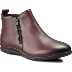 Botki SERGIO BARDI - Carla FW127281117HB 134. Czerwone botki Sergio Bardi, bez wzorów, z polaru, bez obcasa, bez zapięcia. W wyprzedaży za 189.00 zł.