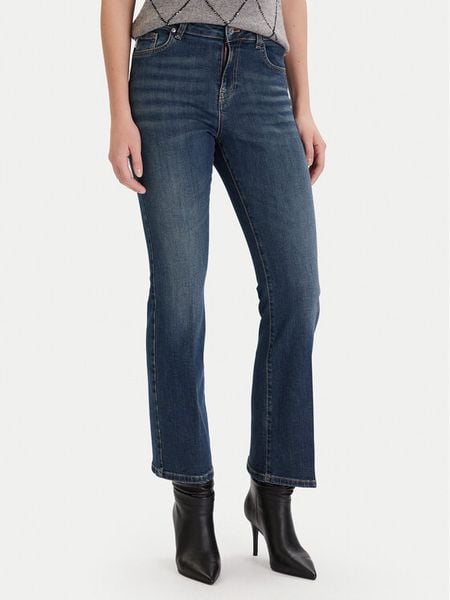 ViCOLO Jeansy DF5102 Niebieski Bootcut Fit. Niebieskie jeansy ViCOLO, m, bez wzorów, z bawełny. Za 288.99 zł.