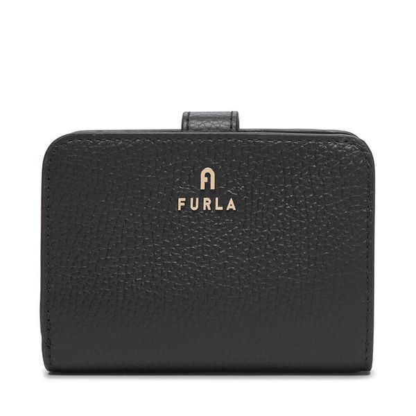 Portfel Furla. Czarne portfele Furla, bez wzorów. Za 674.99 zł.
