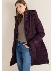 Cecil Płaszcz pikowany w kolorze fioletowym rozmiar: XS. Różowe płaszcze Cecil, xs, bez wzorów, bez kaptura. Za 409.97 zł.