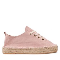 Espadryle Jenny Fairy. Czerwone espadryle Jenny Fairy, bez wzorów, bez obcasa. Za 119.99 zł.