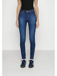 Lee Dżinsy - Slim fit - w kolorze niebieskim rozmiar: W31/L33. Niebieskie jeansy Lee, l, z aplikacjami, ze skóry, klasyczne, z podwyższonym stanem. Za 96.14 zł.