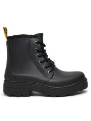 Tretorn Trapery MYLIA 059 Czarny. Czarne traperki Tretorn, bez wzorów, ze skóry, bez obcasa, bez zapięcia. Za 629.99 zł.