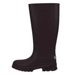 Damskie Codzienne Wodoodporne Gumowe Brązowe Kalosze Kubota 39. Brązowe kalosze Kubota, bez wzorów, z gumy, przed kolano, bez zapięcia. Za 209.99 zł.