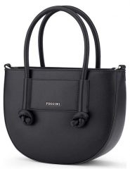 Puccini Torebka w kolorze czarnym - 27 x 20 x 9 cm rozmiar: onesize. Czarne torebki klasyczne Puccini, bez wzorów, z materiału, przez ramię, bez dodatków. Za 104.99 zł.