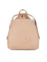 Beverly Hills Polo Club Plecak BHPC-K-041-06 Beżowy. Brązowe plecaki Beverly Hills Polo Club, bez wzorów, z materiału, bez dodatków. Za 249.99 zł.