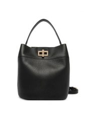Furla Torebka Amelia M Bucket WB01953 HSF000 CN O6000 Czarny. Czarne torebki klasyczne Furla, bez wzorów, ze skóry, bez dodatków. Za 1,619.00 zł.