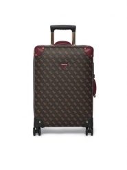 Guess Walizka kabinowa Latona Travel TWLQ92 11983 Brązowy. Brązowe walizki Guess. Za 1,089.00 zł.