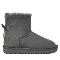 Śniegowce Ara. Szare śniegowce ara, bez wzorów, bez zapięcia. Za 519.99 zł.