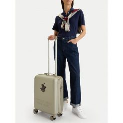 Walizka kabinowa Beverly Hills Polo Club. Brązowe walizki Beverly Hills Polo Club. Za 299.99 zł.