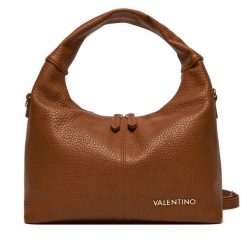Torebka Valentino. Brązowe torebki klasyczne Valentino, bez wzorów, klasyczne, bez dodatków. Za 309.99 zł.