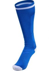 Skarpety sportowe dla dorosłych Hummel Elite Indoor Sock High. Białe skarpetki Hummel, bez wzorów, z bawełny. Za 19.99 zł.