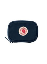 Portfel turystyczny Fjallraven Kanken Card Wallet - navy. Niebieskie portfele Fjällräven, bez wzorów, z materiału. Za 151.69 zł.
