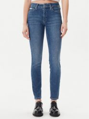 Calvin Klein Jeans Jeansy J20J225121 Granatowy Skinny Fit. Niebieskie jeansy Calvin Klein Jeans, bez wzorów, z bawełny. Za 239.99 zł.