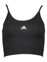 Adidas Top sportowy "Aeroknit" w kolorze czarnym rozmiar: XL. Czarne topy sportowe adidas, xl, bez wzorów, z materiału, outdoorowe. Za 52.92 zł.